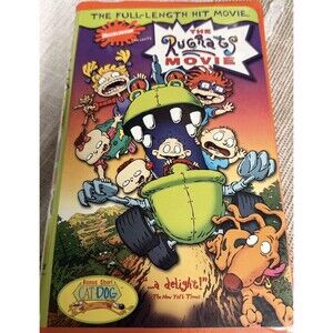The Rugrats Movie VHS 1998 Animation Original Release Paramount Nickelodeon